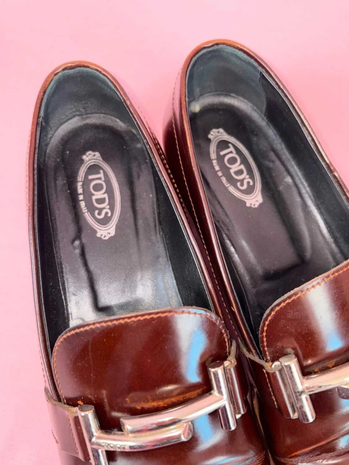 Tod's women's moccasins size 39 clean – photo 3